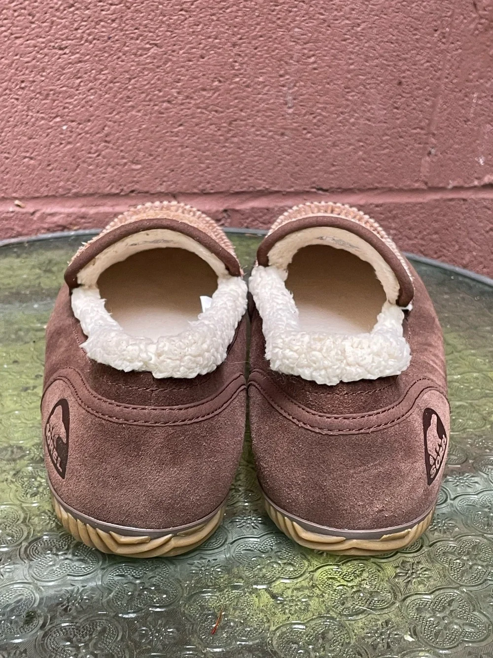 New SOREL DUDE MOC Slipper Size 9